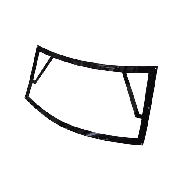 Finestrini in policarbonato 3mm con cornice nera BMW F22/E46 - Batman Edition