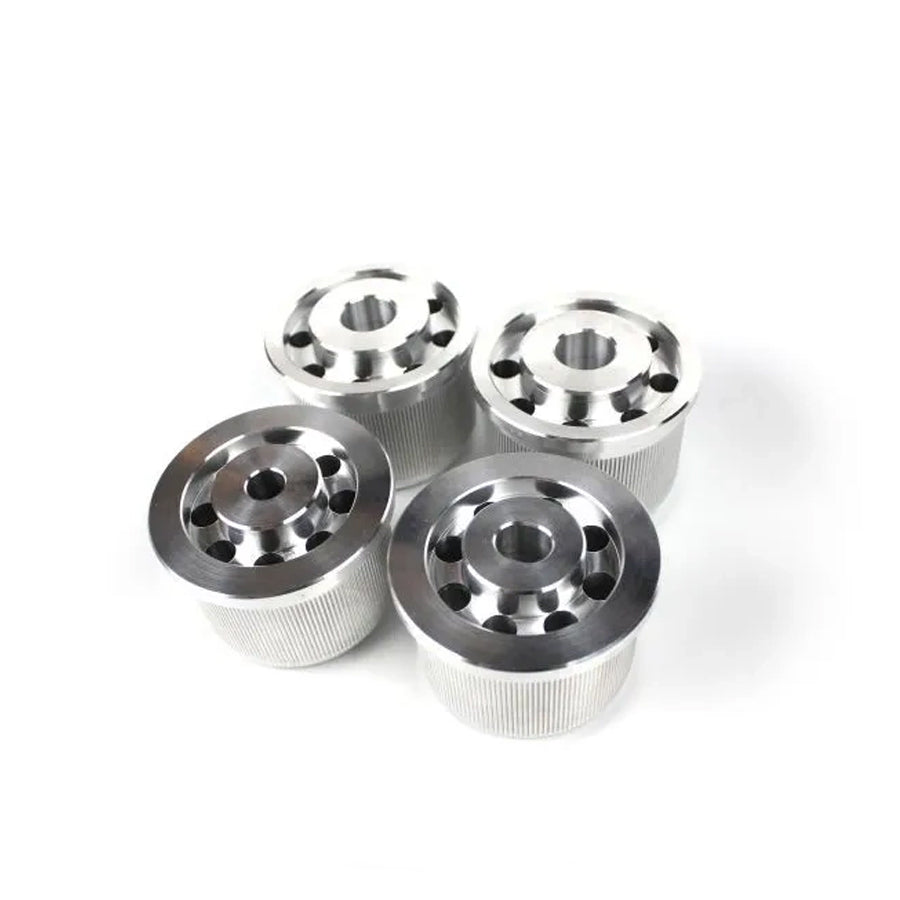 Boccola del braccio posteriore del telaio BMW E46, set completo in alluminio