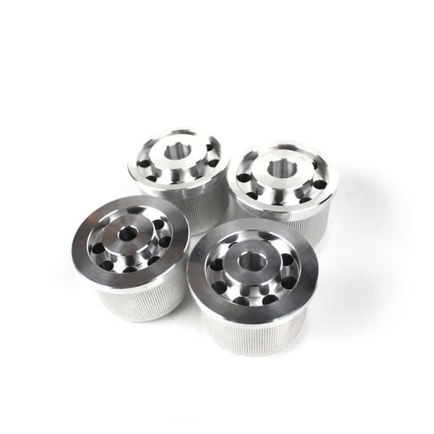 Boccola del braccio posteriore del telaio BMW E46, set completo in alluminio
