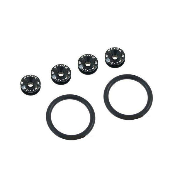 Zapinki zderzaka klapy Quick Release Black