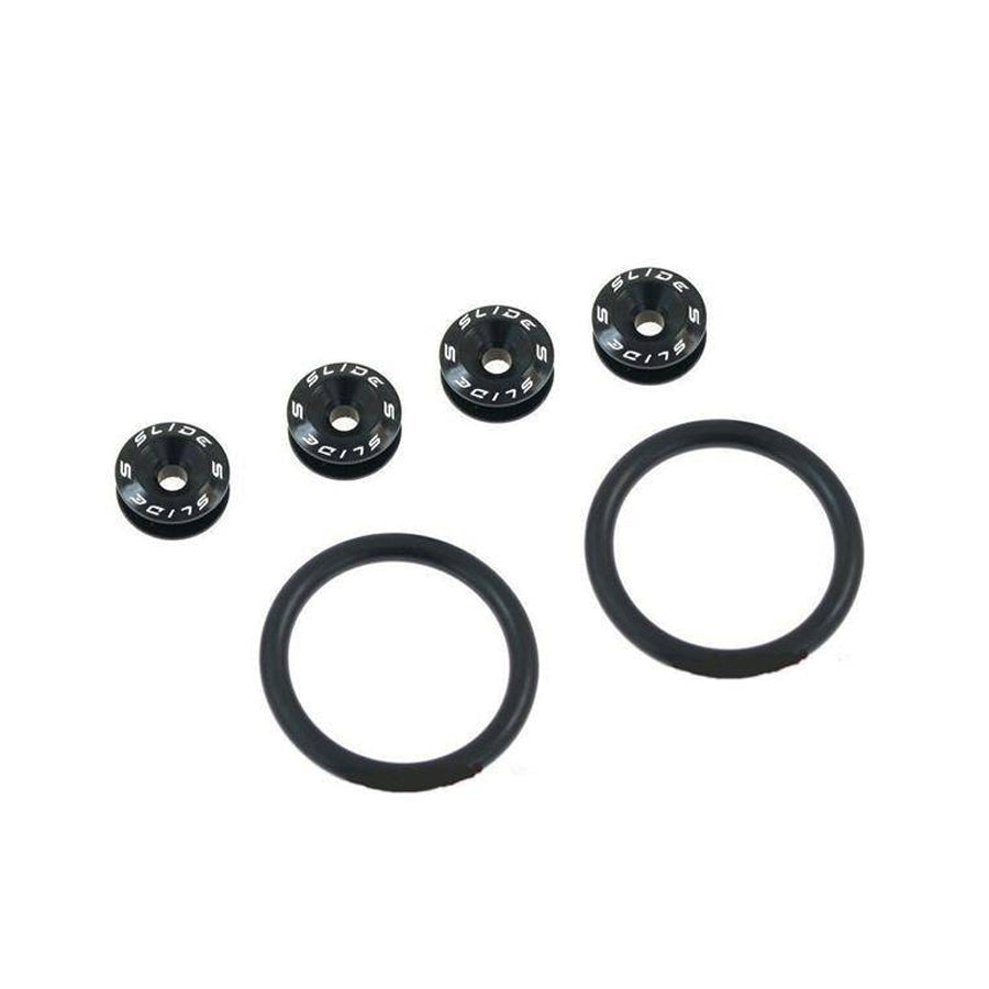 Zapinki zderzaka klapy Quick Release Black