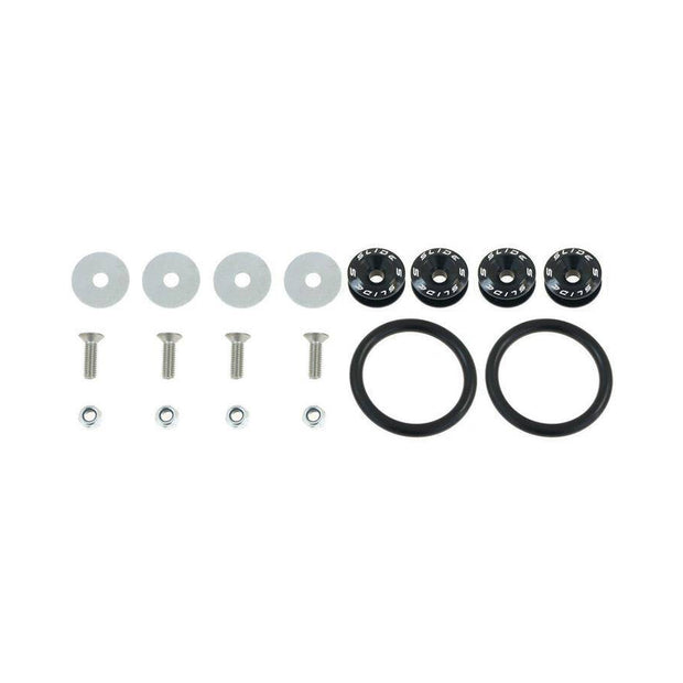Zapinki zderzaka klapy Quick Release Black