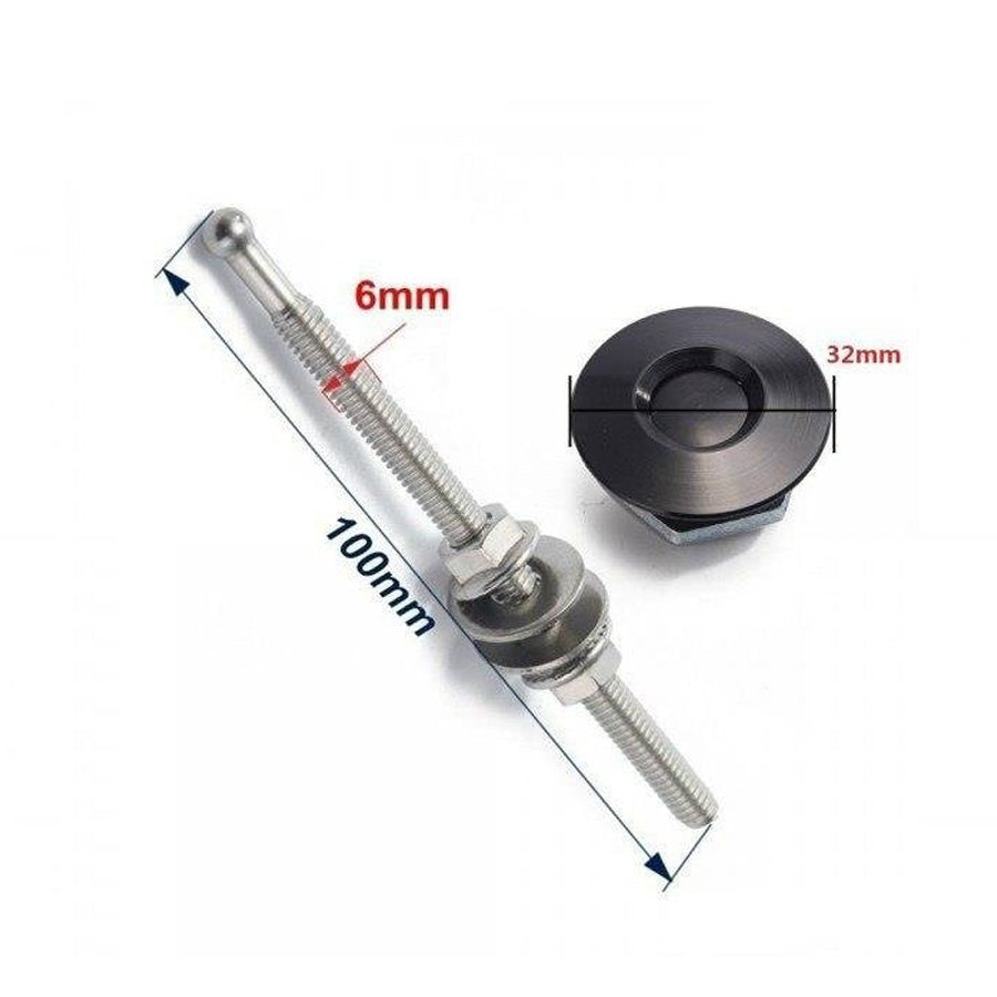 Zapinki zderzaka Mini Quick Black